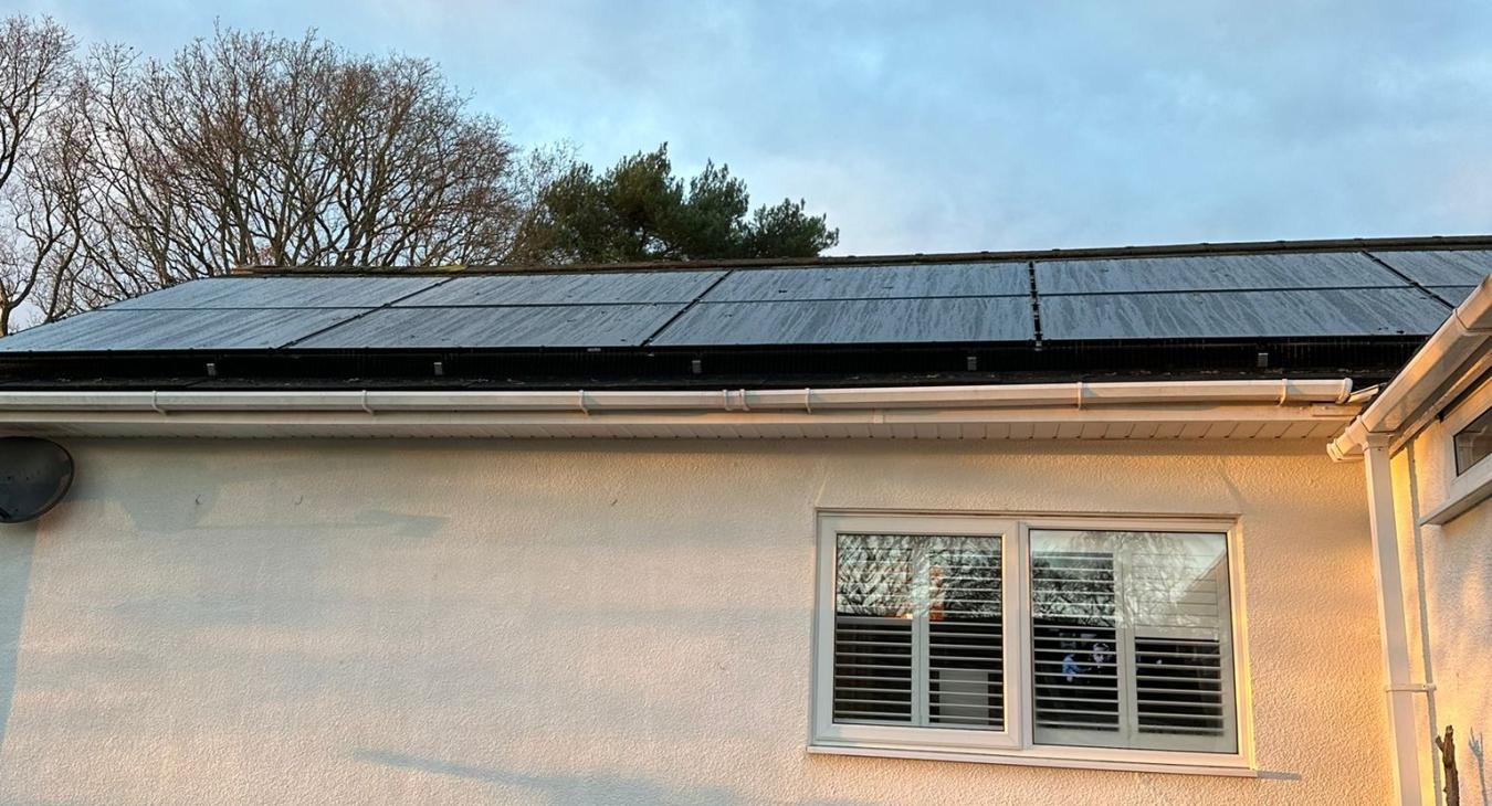 Solar PV & battery storage installed in Poole